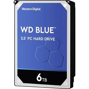 Western Digital - Blue WD60EZAZ - Interne Harde Schijf - 6 TB - 3,5 inch - SATA III