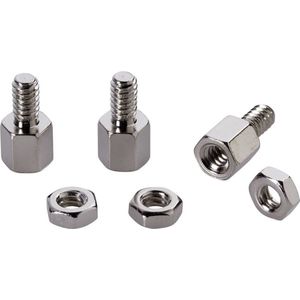 Renkforce - D-SUB Connector Schroeven - Zilver - 20 Stuks