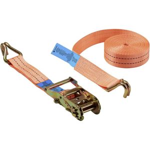 TOOLCRAFT Spanband (tweedelig) Trekkracht (lc) vastbinden (enkel/direct)=1500 daN (l x b) 8000 mm x 38 mm Ratelinrichti