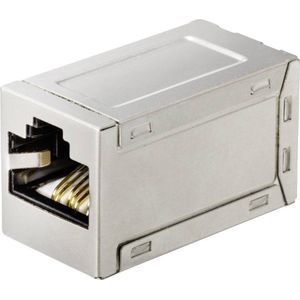 Renkforce CAT6 STP RJ45 Netwerk Adapter - Metaal