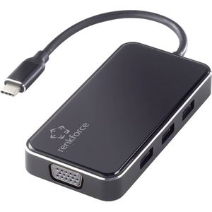 Renkforce RF-HUB-230 USB-C laptopdockingstation Geschikt voor merk: Universeel USB-C Power Delivery