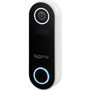 Sygonix SY-DB 500 Buitenunit voor Video-deurintercom via WiFi WiFi Wit, Zwart