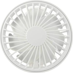 Basetech Hand Ventilator Oplaadbare Mini Ventilator - Ventilator - Wit