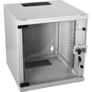 Renkforce - RF-4712212 - Wandkast - Grijs - Hoogwaardige Netwerk-Wandinbouwkast met 6 HE