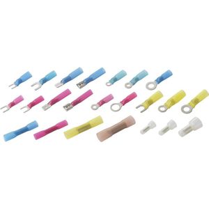 TOOLCRAFT HJ540168BC-A1A5 TO-7104990 Krimptangset 168-delig Krimpverbinders, Persverbinders 0.5 tot 8 mm² Incl. krimp-assortiment met koffer, Incl.