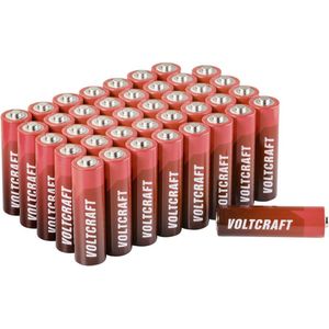 AA batterij (penlite) VOLTCRAFT Industrial LR6 SE Alkaline 2900 mAh 1.5 V 40 stuk(s)