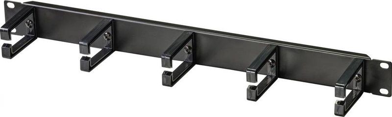 Renkforce - RF-4755508 - Netwerkkast Kabelgeleider - Zwart - Accessoires voor Serverkasten