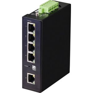 TRU COMPONENTS - Industrial Ethernet Switch - 5 Poorten - 10/100/1000 MBit/s - ESD-Bescherming