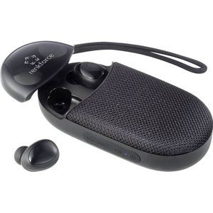 Renkforce RF-TWS-610 In Ear oordopjes Bluetooth Zwart Headset