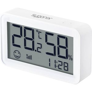 Sygonix Thermo- en hygrometer met app Wit