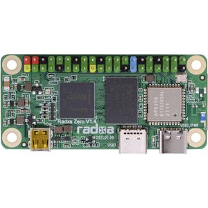 Radxa - Zero - Bord - 4 GB LPDDR4-RAM - 256 G eMMC - WiFi5