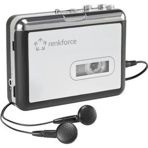 Renkforce RF-CP-170 Cassettedigitaliseerder Incl. Hoofdtelefoon