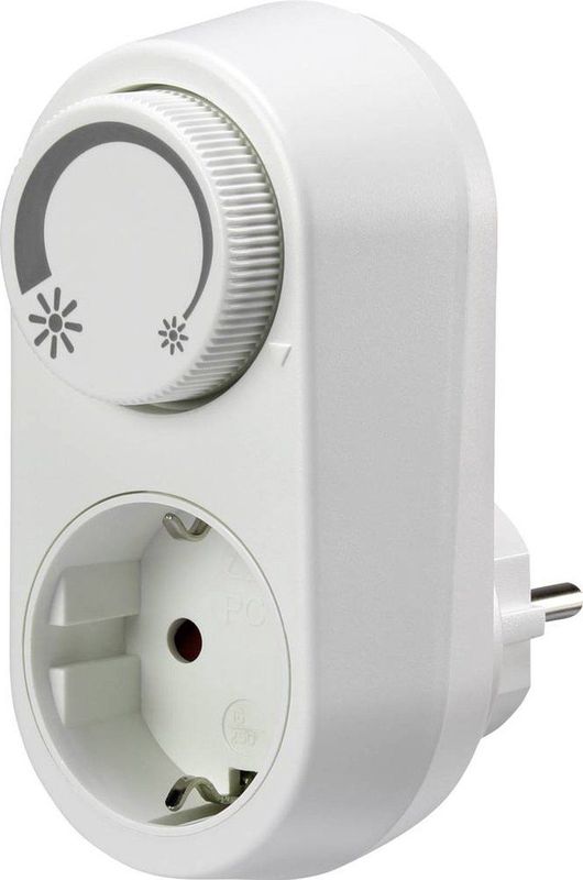 Sygonix SY-5045290 Dimadapter Geschikt voor lampen: Gloeilamp, Halogeenlamp, LED-lamp Wit