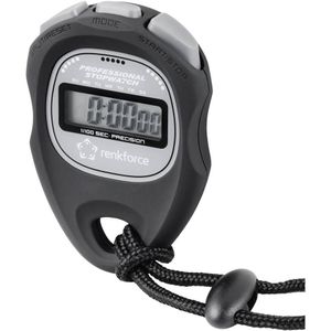 Renkforce WT-034 Digitale stopwatch Zwart