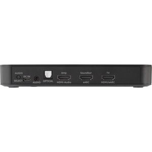 SpeaKa Professional TV, receiver, Audio Extractor SP-HDA-502 [HDMI - HDMI] 3840 x 2160 Pixel eARC, S/PDIF + analoge uit