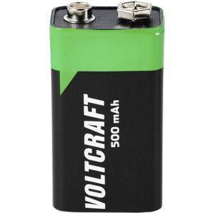Voltcraft - 6LR61 9 v Block-Akku Li-Ion 500 mAh 7.4 v 1 St.