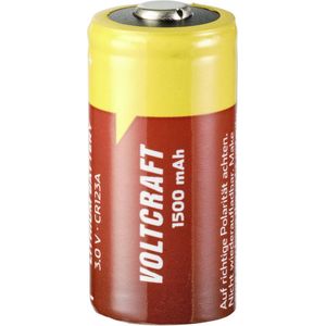 VOLTCRAFT CR123A CR123A Fotobatterij Lithium 1500 mAh 3 V 1 stuk(s)