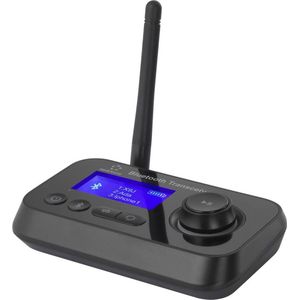 Renkforce RF-BTR-210 Bluetooth muziekzender/ontvanger Bluetooth versie: 5.0 10 m Geïntegreerde LED-weergave