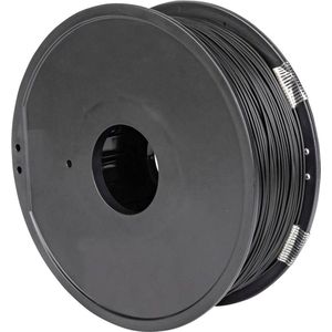 Renkforce - RF-5167482 - PLA Filament - Zwart - Kunststof - 1,75 mm - 1 kg