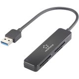 Renkforce RF-PCR-220 Externe geheugenkaartlezer USB 3.2 Gen 1 (USB 3.0) Zwart