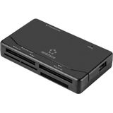 Renkforce - RF-PCR-150 - Externe Geheugenkaartlezer - Zwart - USB-A 2.0