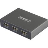 SpeaKa Professional - SP-HDS-210 - HDMI-switch - 3 Poorten - UHD 8K @ 60 Hz