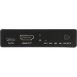 SpeaKa Professional - SP-HDS-210 - HDMI-switch - 3 Poorten - UHD 8K @ 60 Hz