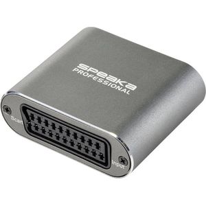 SpeaKa Professional - Converter - SCART - HDMI - Aluminium behuizing