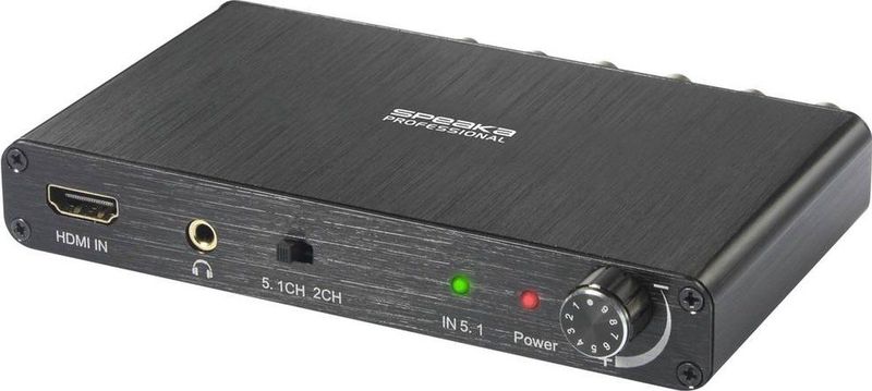 SpeaKa - Professional Audio Extractor - HDMI - Cinch - 3840 x 2160 Pixel