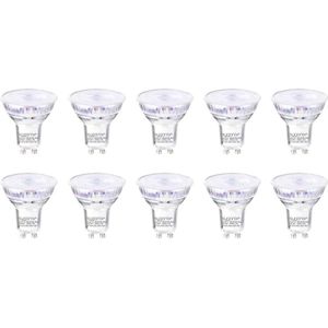 Sygonix SY-5239524 LED-lamp Energielabel E (A - G) GU10 2.4 W = 35 W Warmwit (Ø x h) 50 mm x 54 mm Niet dimbaar 10 stuk(s)