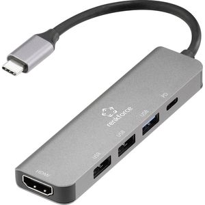 Renkforce RF-DKS-903 USB-C Dockingstation - Universeel - 5-in-1 - 4K 30 Hz