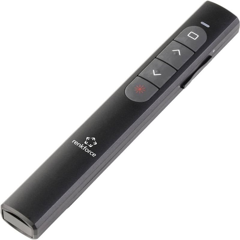 Renkforce - RF-5253052 - Draadloze Presenter - Incl. Laserpointer - 2,4 GHz