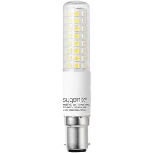 Sygonix SY-5275994 LED EEK E (A - G) B15d Batterijvorm 9W = 75 W warm wit (Ø x H) 18 mm x 101 mm dimm