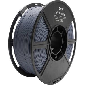 ESUN ePLA-Matte Grey Filament PLA mat 1.75 mm 1 kg Grijs (mat)