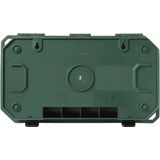 Sygonix - SY-5598168 - Aftakdoos - Groen - Kunststof - 5 Meter Kabellengte