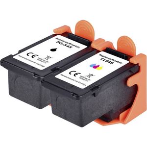 Renkforce Inktcartridge vervangt Canon PG-545, CL-546 Compatibel Combipack Zwart, Cyaan, Magenta, Geel RF-5628896