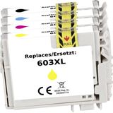 Renkforce Inktcartridge vervangt Epson 603, T03U5, T03U1, T03U2, T03U3, T03U4 Compatibel Combipack Zwart, Cyaan, Magent