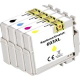 Renkforce Inktcartridge vervangt Epson 603, T03U5, T03U1, T03U2, T03U3, T03U4 Compatibel Combipack Zwart, Cyaan, Magent