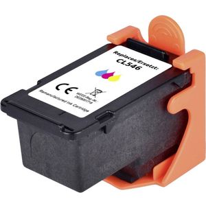 Renkforce - Inktcartridge - Compatibel Cyaan, Magenta, Geel - Vervangt Canon CL-546C XL, CL-546M XL, CL-546Y XL