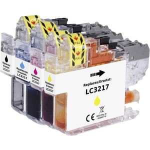 Renkforce - Inktcartridge - Compatibel - Zwart, Cyaan, Magenta