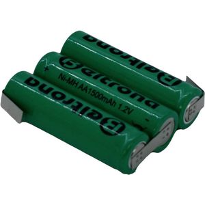 Beltrona 3AA1500 Accupack Aantal cellen: 3 Batterijgrootte: AA (penlite) Z-soldeerlip NiMH 3.6 V 1500 mAh