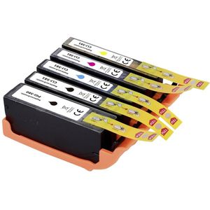 Renkforce Inktcartridge vervangt Canon PGI-580PGBK, CLI-581BK, CLI-581C, CLI-581M, CLI-581Y Compatibel Combipack Zwart,