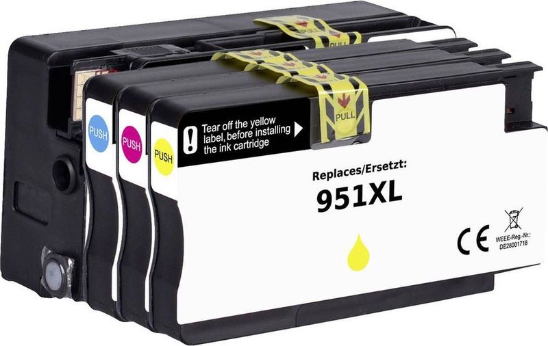 Renkforce - Inktcartridge Compatibel - Zwart - Combipack