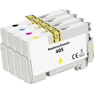 Renkforce Inktcartridge vervangt Epson 405, T05G6, T05G1, T05G2, T05G3, T05G4 Compatibel Combipack Zwart, Cyaan, Magent