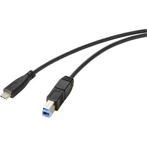 Renkforce - USB-kabel - Zwart - 1,80 m - USB 3.2 Gen1