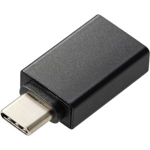 Renkforce USB 3.2 Gen 2 (USB 3.1 Gen 2) Adapter [1x USB-C stekker - 1x USB 3.2 Gen 2 bus A (USB 3.1)] RF-5771512 Aluminium-stekker