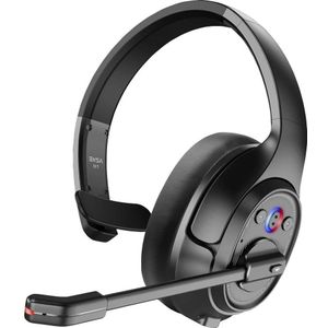 EKSA - H1 - On Ear Headset - Bluetooth - Zwart - Ruisonderdrukking