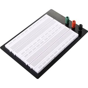 TRU COMPONENTS Breadboard Totaal aantal polen 1680 (l x b) 220 mm x 150 mm 1 stuk(s)