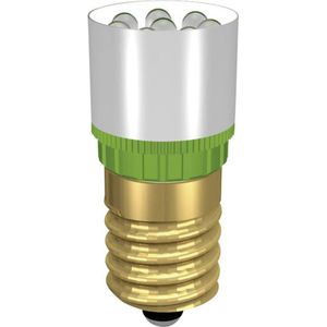 Signal Construct MCRE148372 LED-signaallamp Ultra-groen E14 12 V/DC, 12 V/AC 37000 mcd