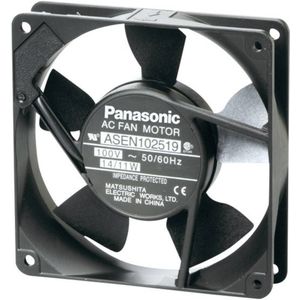 Panasonic ASEN102569 Axiaalventilator 230 V/AC 120 m³/h (L x B x H) 120 x 120 x 25 mm (120 mm, 1 x), PC ventilator, Zwart